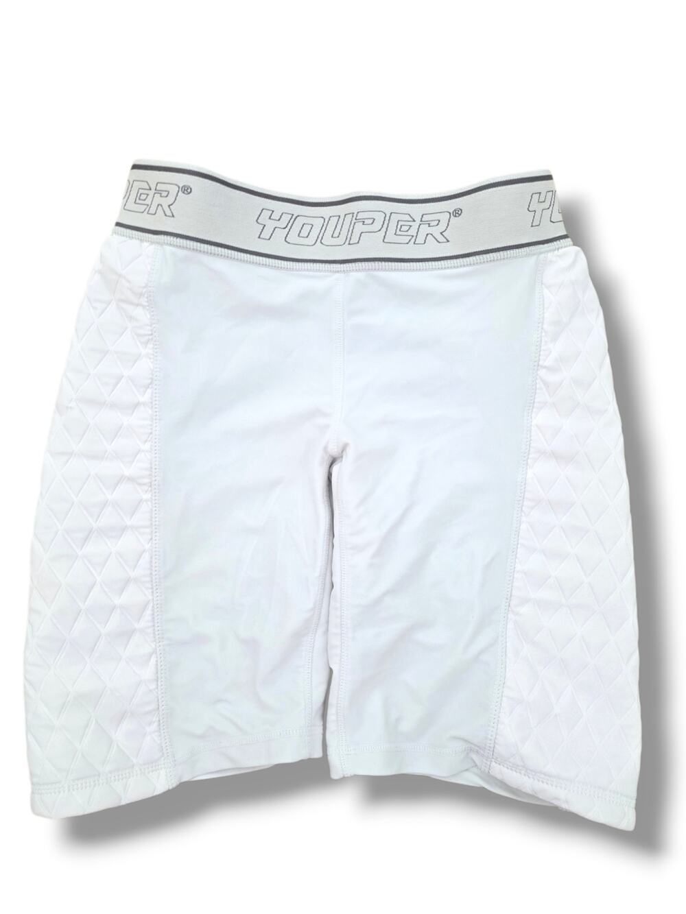 Youper Women’s Padded Softball Sliding Shorts White Size Medium